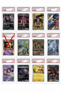 Lotto 11 carte Pokemon PSA 10 SAR AR JAP Scarlatto e violetto - Image 1