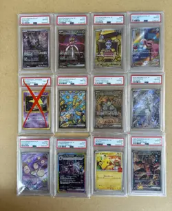 Lotto 11 carte Pokemon PSA 10 SAR AR JAP Scarlatto e violetto - Image 3