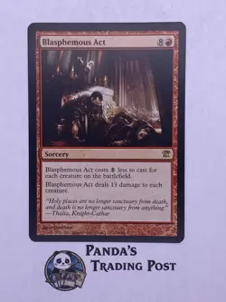 MTG Blasphemous Act Innistrad Regular - Image 1