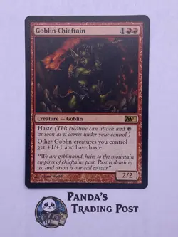 MTG Goblin Chieftain Core Set 2011 (M11) Regular - Image 1