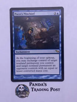 MTG Puca's Mischief Shadowmoor Regular - Image 1