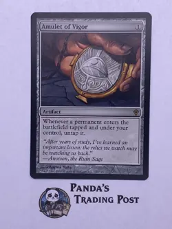 MTG Amulet of Vigor Worldwake Regular - Image 1