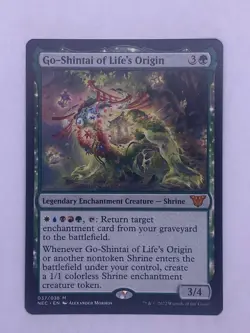MTG Go-Shintai of Life's Origin Commander: Kamigawa: Neon Dynasty Regular - Image 1