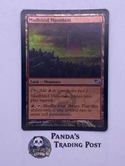 MTG Madblind Mountain Shadowmoor Foil - Image 1