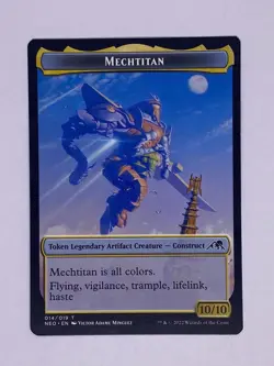 MTG Mechtitan Token Kamigawa: Neon Dynasty Regular - Image 1