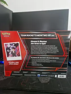 Pokemon TCG Team Rocket’s Mewtwo Ex Box | BRAND NEW & SEALED ✅ - Image 2