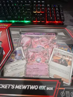 Pokemon TCG Team Rocket’s Mewtwo Ex Box | BRAND NEW & SEALED ✅ - Image 3
