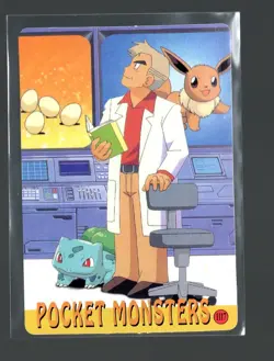 Pokemon Pocket Monsters Vending HOLO Prism Sticker Pikachu & Parasect *HOLO* - Image 2