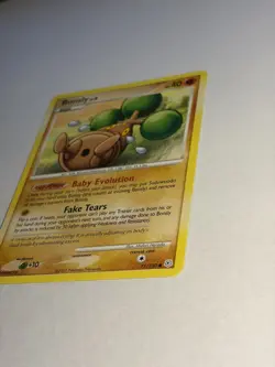 Pokemon Bonsly Diamond & Pearl Regular Common 71/130 40 HP English 2007 TCG - Image 2
