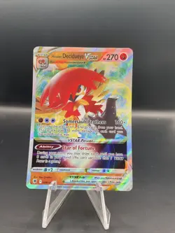 Pokemon Hisuian Decidueye VSTAR 084/189 ASR Astral Radiance NM - Image 1