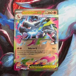 Mega Charizard X EX Phantasmal Flames 013/094 Double Rare Pokemon Card - Image 3