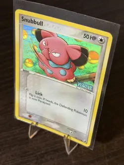 Pokemon TCG Snubbull 74/115 EX Unseen Forces Reverse Holo Stamped 2005 NM - Image 4