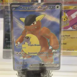 Kangaskhan EX 190/165 Scarlet & Violet 151 Ultra Rare Holo Full Art Pokemon NM - Image 1
