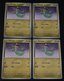 4x Dreepy 071/131 x4 - Prismatic Evolutions - Pokemon TCG - Playset NM - Image 1