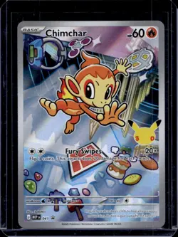 2025 Pokemon MEP Black Star Promos Chimchar #041 - Image 1