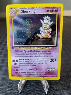 2000 Pokemon Neo Genesis 1st Edition #14/111 Slowking Holo - Image 1
