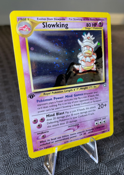 2000 Pokemon Neo Genesis 1st Edition #14/111 Slowking Holo - Image 3