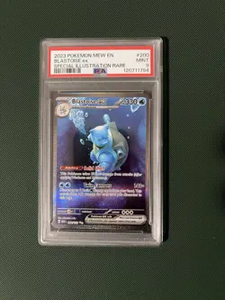 Pokemon 2023 SV 151 Blastoise ex 200/165 SIR Holo PSA 9 English - Image 1