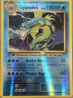 The Pokemon Company Gyarados Evolutions 34/108 Reverse Holo Rare EN 2016 HP 130 - Image 1