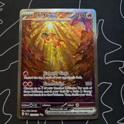 Pokemon Chi-Yu ex 259/193 Paldea Evolved EX Full Art Holo Rare - Image 2