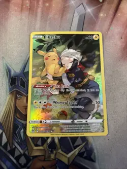 Pokemon TCG Pikachu TG05/TG30 Lost Origin Ultra Rare Holo Full Art - Image 1