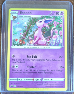 Pokemon Espeon SWSH174 Sword & Shield Promo Holo English Psychic 110 HP - Image 1