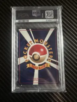 1998 Pokemon Japanese Vending Series 3 Mewtwo #150 PSA 9 MINT Glossy Vintage - Image 2