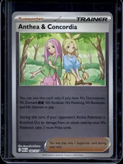 2026 Pokemon Ascended Heroes Anthea & Concordia Reverse Holo Uncommon #182/217 - Image 1
