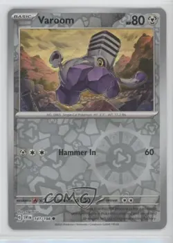 Varoom Reverse Foil Pokemon SV01: Scarlet & Violet #141 - Image 1