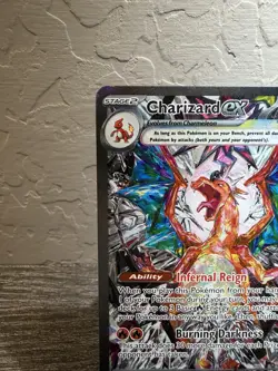 🔥Charizard ex 223/197🔥 SIR Obsidian Flames Near Mint Pokemon TCG - Image 3