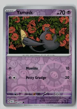 Yamask 082/191 Common Surging Sparks Pokemon Reverse Holo NM - Image 1