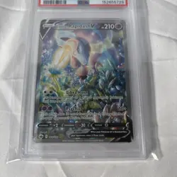 2021 Pokemon SWSH Chilling Reign Galarian Rapidash V #168 Full Art Alt Art PSA 8 - Image 2