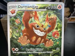 Pokemon TCG Darmanitan #098/086 Illustration Rare Black Bolt - Image 2