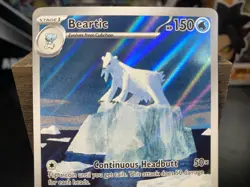 Pokemon Beartic TCG Illustration Rare Holo Black Bolt 110/086 - Image 2