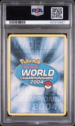 PSA 8 Rayquaza ex World Championships Deck 2004 Chris Fulop Promo Pokemon TCG - Image 2