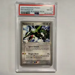 PSA 8 Rayquaza ex World Championships Deck 2004 Chris Fulop Promo Pokemon TCG - Image 4