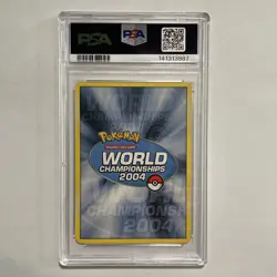 PSA 8 Rayquaza ex World Championships Deck 2004 Chris Fulop Promo Pokemon TCG - Image 5