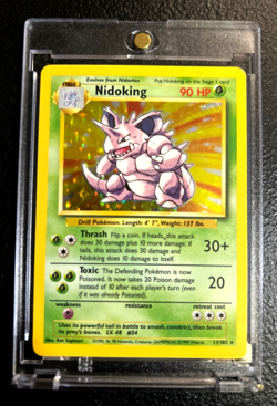 Nidoking 011/102 Base Set Holo 1999 Pokemon - Image 1