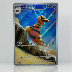 KROKOROK - 136/086 - Black Bolt - Illustration Rare - Pokemon TCG - Image 1