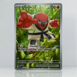THROH - 128/086 - Black Bolt - Illustration Rare - Pokemon TCG - Image 1