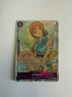 O-Nami OP05-062 SR Full Art - One Piece Illustration Box Vol. 1 PROMO NM - Image 1