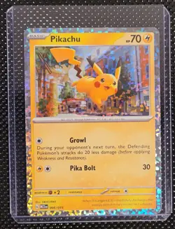 Pokemon Card - McDonalds 2023 Promo 006/015 - PIKACHU (holo-foil) - NM/Mint - Image 1