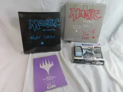 *PREOWNED* Magic Trading Cards (Water/Air/Fire) + Final Fantasy Starter Kit - Image 1