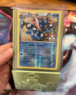 Greninja 40/122 3rd Place Stamped Reverse Holo Promo Pokemon League Card - Image 1