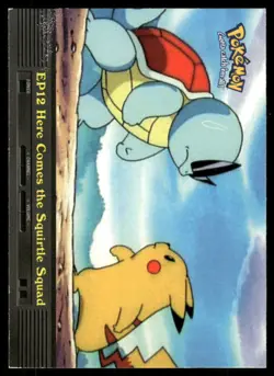 Pokemon Cards EP12 Here Comes the Squirtle Squad Topps Series 2 LP *3 - Image 1