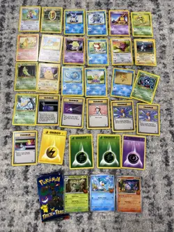 Lot of 29 Pokemon Cards 2nd Edition And 3 Trick or Trade Cards 1 Holo - Image 1