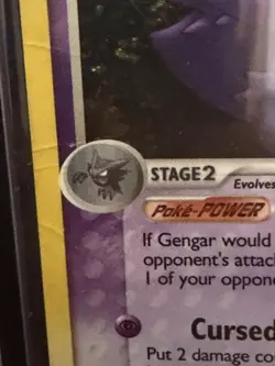Pokemon Gengar 5/92 EX Legend Maker Rare Card 2006 - Image 3