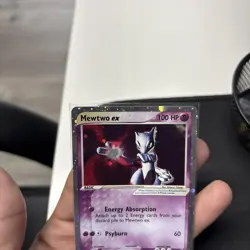 Pokemon Mewtwo ex 101/109 EX Ruby & Sapphire Holo Rare 100 HP Psychic Card - Image 5
