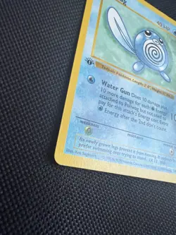Pokemon Poliwag 59/102 1st Edition Shadowless Base Set Card Unplayed Near Mint - Image 2