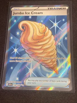 Jumbo Ice Cream 109/086 Me04: Chaos Rising Holo Pack Fresh Pokemon CRI NM Full - Image 1